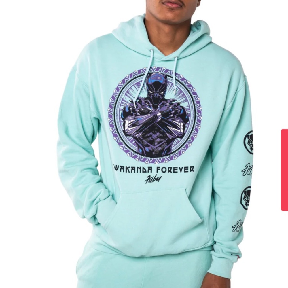 NEW FUBU MARVEL WAKANDA FOREVER HOODIE Size: M